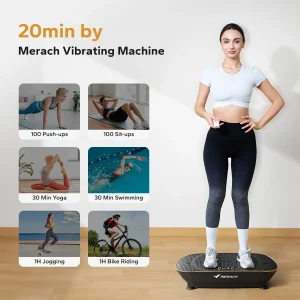 Vibration Plate Exercise Machine Whole Body Workout