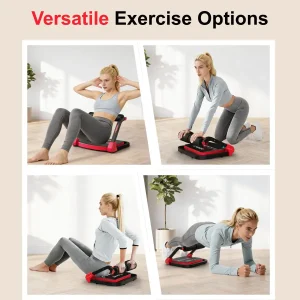 RELIFE Abdominal Trainer for Home Device Foldable & 3 Resistance Levels Workout Machine
