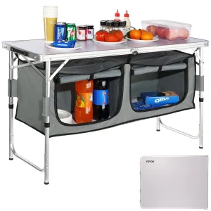 Camping Kitchen Table Quick Set-up for Outdoor